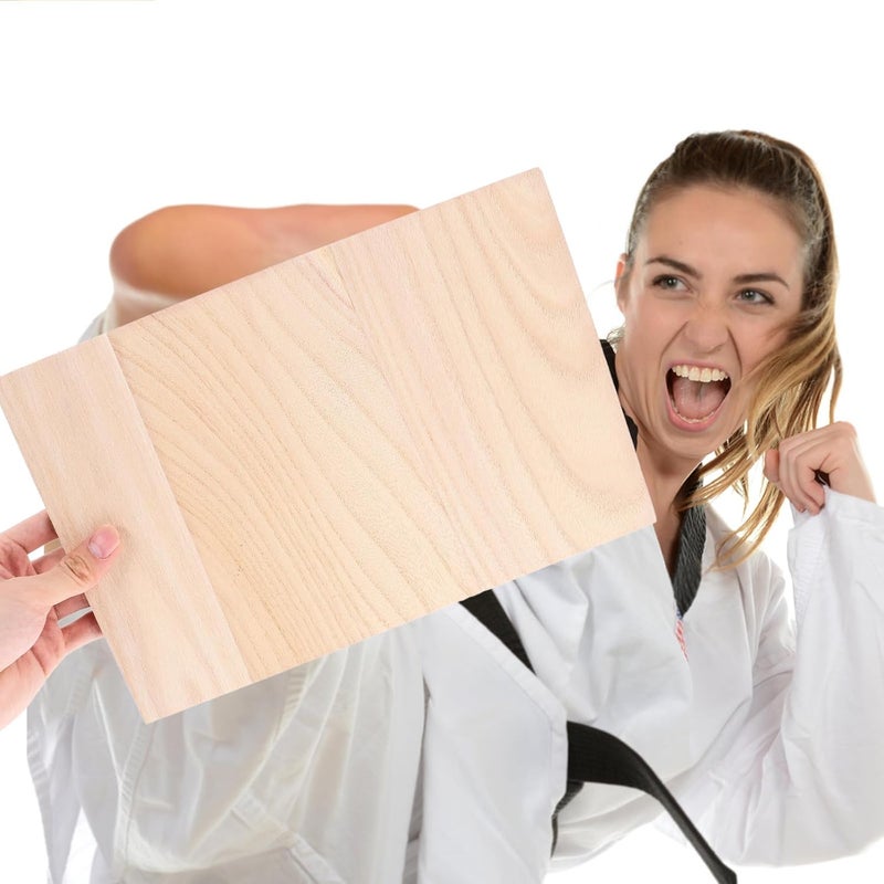 Veemoon 10PCS Karate Breaking Boards,Taekwondo Boards Karate Martial Arts Boards for Adult Taekwondo Performing Training Practice Accessory - 0.6cm - Image 3